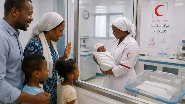 5,000th baby born at IRCS medical center in Ghana