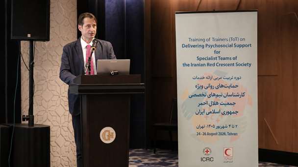 ICRC, IRCS Launch Training of Trainers Course on Psychosocial Support