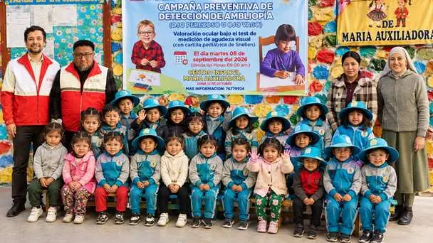 IRCS Health Center Conducts Pediatric Vision Screening in Bolivia
