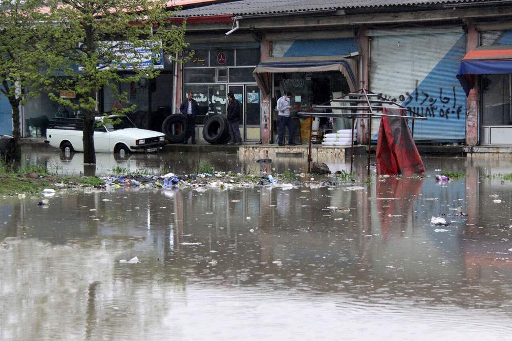 Heavy rains shower Northern Iran