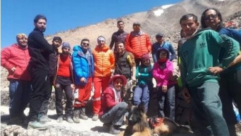 Red Crescent Saves Malaysian Mountaineers in Damavand Heights