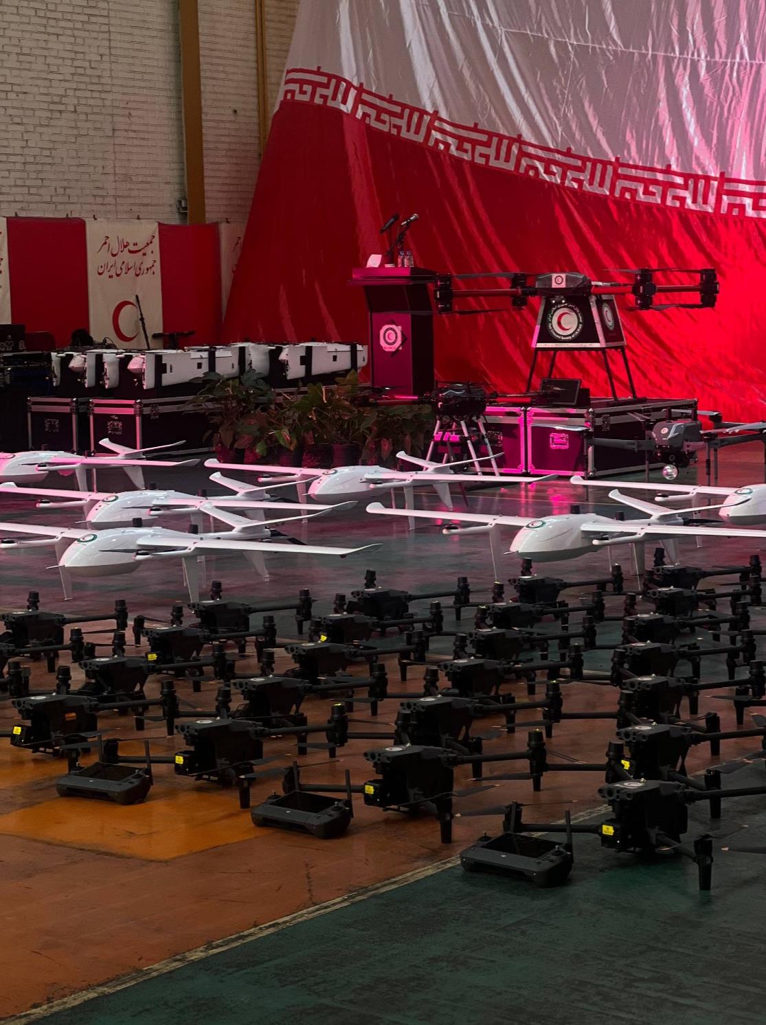 Iranian Red Crescent Boosts Rescue Fleet with 100 New Drones