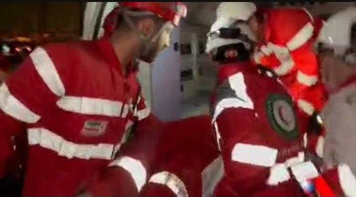 Airstrike on Tehran–Qom Highway Toll Station Damages Red Crescent Relief Post, ‎Injures Three Aid Workers + Video