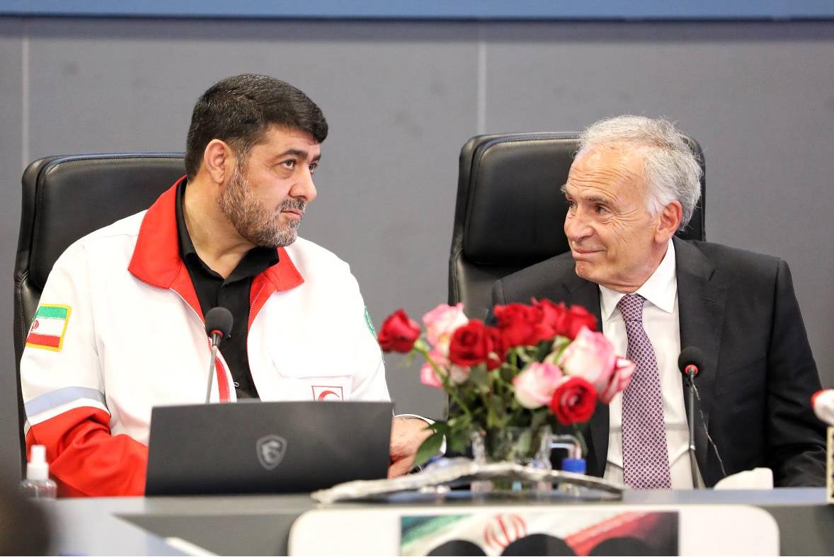 ‎“The World Hears Your Voice,” UN Envoy Tells Iranian Red Crescent‎