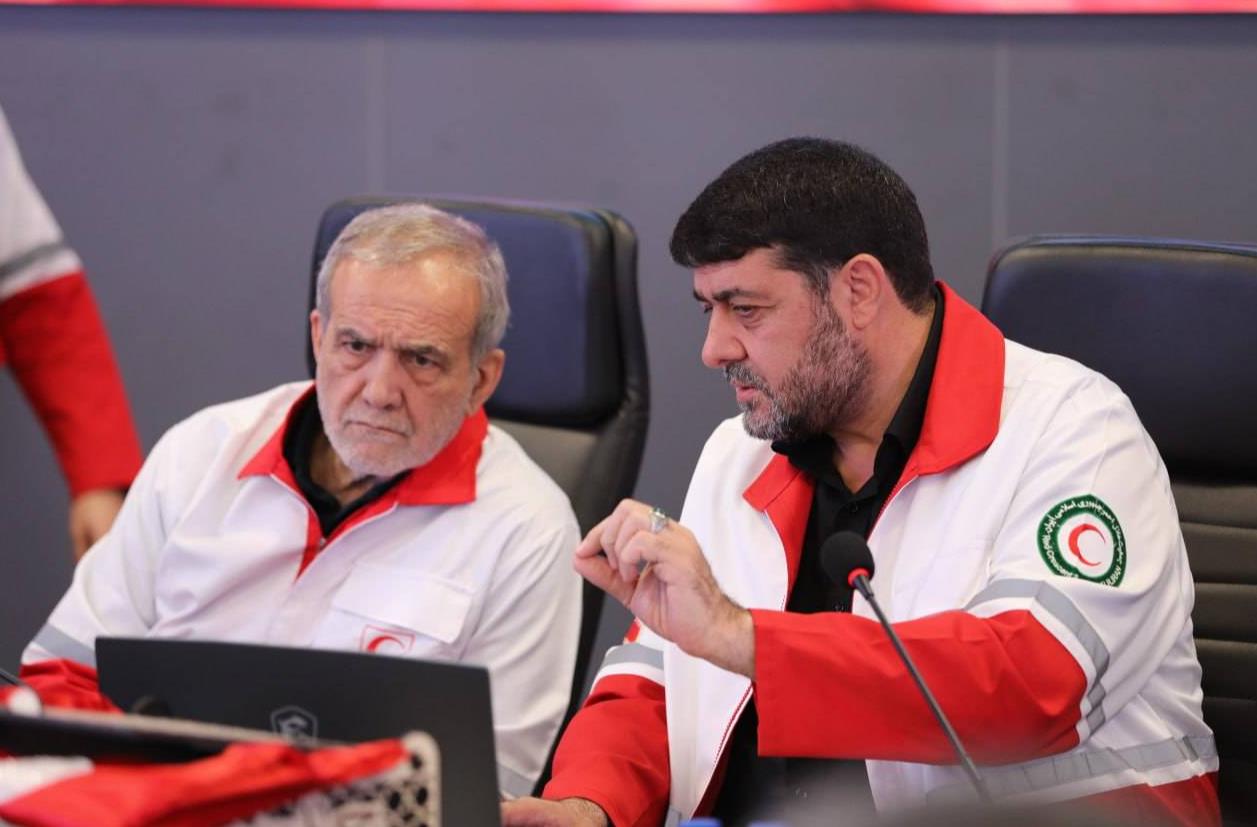 President Pezeshkian Praises Iranian Red Crescent’s Remarkable Efforts During 40‑Day War