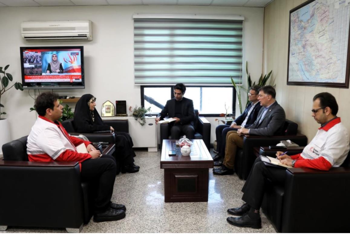 IRCS and ICRC discuss humanitarian impact of U.S. seizure of medical supplies on the Touska Ship